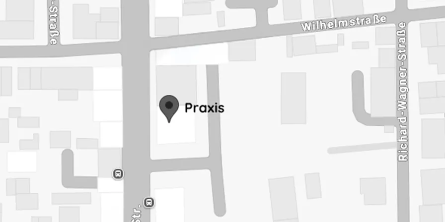 Eine Karte, die den genauen Standort der Psychotherapie-Praxis anzeigt und es Klienten erleichtert, sie zu finden.